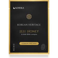 Korean Heritage Jeju Honey & AHA-BHA Complex Cleansing Sheet Mask 25 g