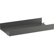 Metal - Stål Reolsystem String Hylde Metal Mørkegrå 58 x 30 cm Reolsystem