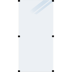 Glas Staket Plus Härdat Glasstaket Frostat 90x180 cm