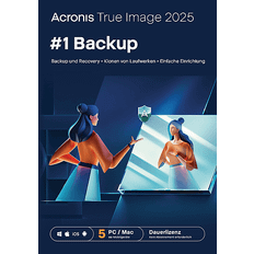 Kontorsprogram Acronis Acronis True Image 2025 Licence 5 Computers ESD