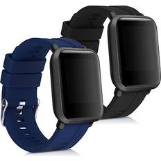 Kwmobile Silicone Watch Strap Set for Amazfit Bip Bip Lite
