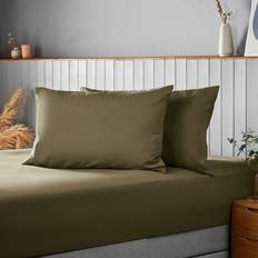 Silentnight Supersoft Pillowcase Pillow Case Green