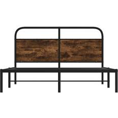 Borough Wharf Metal without Mattress Small Double Frame Bed