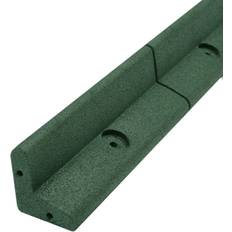 MonsterShop Flexible Lawn Edging Green 1.2m x 12