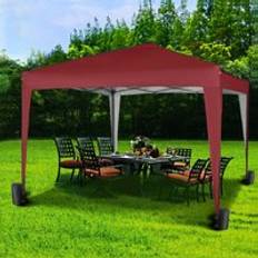 MCC Direct Gazebo Party Tent 3 x 3 m Red