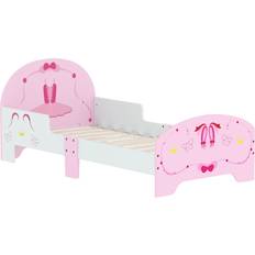 Toddler beds Aiyaplay Ballet Theme Toddler Bed Frame with Safety Rails