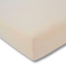 Lino Lenzuola Estella Jersey Stretch B:100cm L:200-220cm Bettlaken Beige