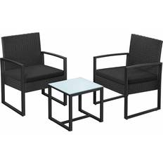 Songmics Balkonstühle Mit Tisch Set Of 2 Stühlen Lounge-Set