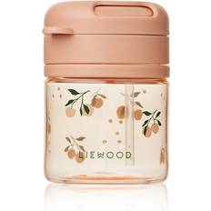 Spillfria muggar på rea Liewood Pavia Tritan Sugrörsmugg 280 ml Peach Sea Shell