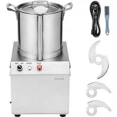 VEVOR Food Processor Vegetable Chopper 10.6 Quart Stainless Steel Blender