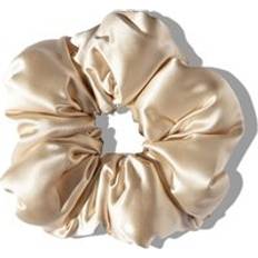 Gold Hair Ties Drowsy Dusty Gold Pillow Scrunchie