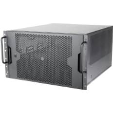 Silverstone Kabinetter Silverstone SST-RM61-312 Sort 6 Højdeenheder