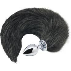 Sexleksaker Alive Black & White Fox Tail S