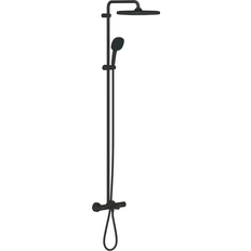 Grohe Black Shower Sets Grohe QuickFix Vitalio Comfort 250 Shower System Black