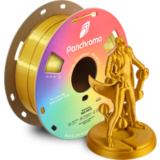 3D Printing Polymaker Silk PLA Filament Gold