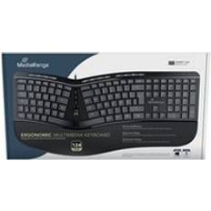 MediaRange Wired Ergonomic MROS120-UK Keyboard