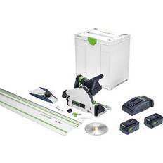 Festool Plunge Cut Saws Festool Cordless Track Saw TSC 55 KEBI-F-Set-FS