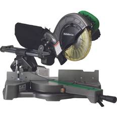 Power Saws Metabo HPT 9.2 amps 8-1/2 in. Corded Dual-Bevel Sliding Compound Miter Saw Tool Only