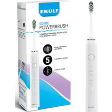Ekulf PowerBrush Sonic Eltandborste White