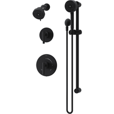 Shower Sets Symmons Dia HydroMersion Pressure Balanced Shower System 3595B15TRM Black