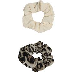 Hårsnoddar på rea Sofie Schnoor Mix Andreasy Hårresår 2-pack Off White/Leopard
