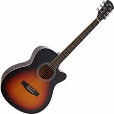 Gear4music Single Cutaway Acoustic Guitar