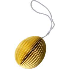 Gelb Weihnachtsbaumschmuck DBKD Ovoid Osteranhänger Papier 7 cm Yellow Weihnachtsbaumschmuck