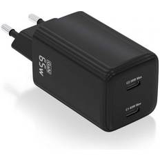On Wall Speakers Aisens ASCH-65W3P042-BK Black Wall Charger