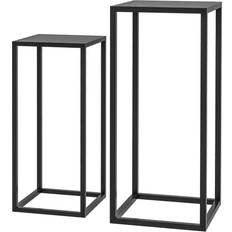 Northio Växtställ i Skandinavisk Design 2-pack Svart