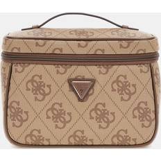 Bruin Cosmeticatassen Guess Beautycase Mildred Met 4G-Logo - Bruin Multi