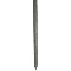 Kerbl Recycled Fence Post with Square Profile - Noir