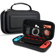 Pelialan Laukut ja Kotelot Megabilligt Kova Silityskotelo Nintendo Switch OLED Musta