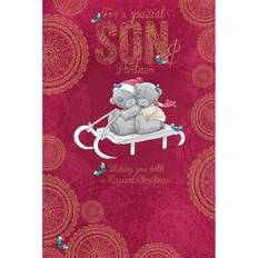 Me to You Son And Partner Bear Christmas Card