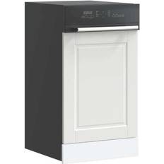 45 cm Dishwashers vidaXL Dishwasher Panel Porto 45 x 1.5 x 67 cm White