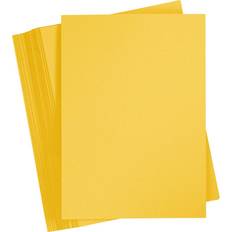 A4 Silke- & Crepepapir Paper Concept Karton A4 210 x 297 mm 180 g Solgul 100 Stk