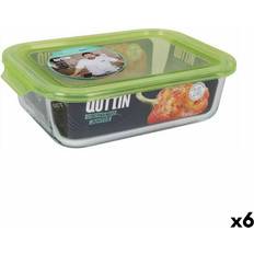 Quttin Rektangulär Med Lock 1.5 L Set of 6 Matlåda 1.5L