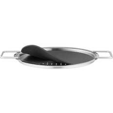 Cookware Eva Trio Solo With Strainer 20 cm Stainless Steel Black Lid 7.9 "