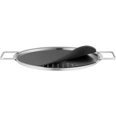 Cookware Eva Trio Solo With Strainer 24 cm Stainless Steel Black Lid 9.4 "