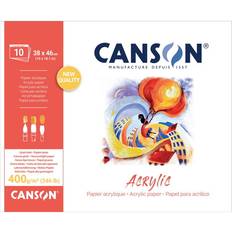 Canson Akvarellpapper Canson Acrylic Akrylblok 38 x 46 cm 10 Ark