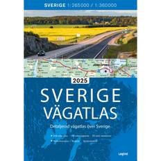 Flexband Sverige vägatlas 2025 (Häftad, 2025)