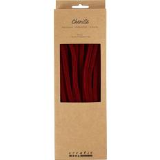Red Crafts Creativ Company Chenille 30 cm 50-pack Dark Red
