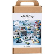 Blue DIY Creativ Company Robot Modelling Craft Kit 1 pack