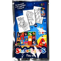 Multifärgade Skiss- & Ritblock Wins Holland Sinterklaas Coloring Book With 4 Crayons