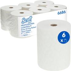 Extra Strong Pappershanddukar 304 m Lång Vit