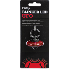 Pritax Blinkende LED UFO 5x6.5 cm Rød