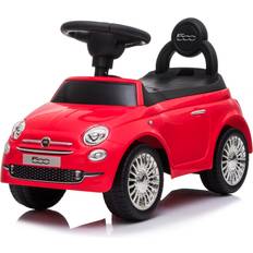 Leksaker Megaleg Fiat 500 Röd Gåbil För Barn 12 Månader