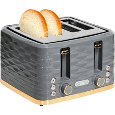 Homcom Toaster with 4 Slot 1600W