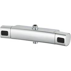 FM Mattsson Kar- & Brusearmaturer FM Mattsson M Siljan Termostatarmatur Afgang Op Og Ned Med Keramisk Topstykke Krom