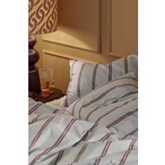 Percale Örngott Staycation Significant Stripe i Bomullspercale - Blå Örngott Blå