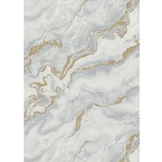 Erismann Mystic Spell Ammonite and Gold Wallpaper